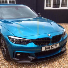 Load image into Gallery viewer, MP Style Pre-Preg Carbon Fibre Front Splitter Covers for BMW F32 F33 F36 4 Series 14-20