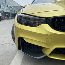 Load image into Gallery viewer, MP Style Pre-Preg Carbon Fibre Front Splitter Covers for BMW F80 M3 F82 F83 M4 14-20