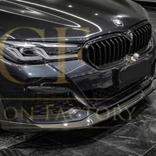 Load image into Gallery viewer, MP Style Pre-Preg Carbon Fibre Front Splitter for BMW G30 5 Series LCI 20-23