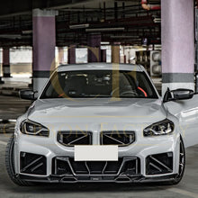 Load image into Gallery viewer, SQ Style Pre-Preg Carbon Fibre Front Splitter for BMW G87 M2 23-Present