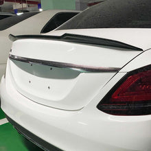 Load image into Gallery viewer, X Style Pre-Preg Carbon Fibre Boot Spoiler for Mercedes Benz W205 C Class 15-21