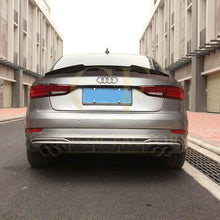 Load image into Gallery viewer, DA Style Pre-Preg Carbon Fibre Boot Spoiler for Audi A3 S3 RS3 Saloon 13-20