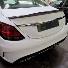 Load image into Gallery viewer, DS Style Pre-Preg Carbon Fibre Boot Spoiler for Mercedes Benz W205 C Class Saloon 15-21