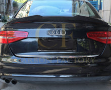 Load image into Gallery viewer, PSM Style Pre-Preg Carbon Fibre Boot Spoiler for Audi S4 B8 B8.5 08-15
