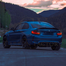 Load image into Gallery viewer, PSM Style Pre-Preg Carbon Fibre Boot Spoiler for BMW 2 Series F22 F87 M2 13-21