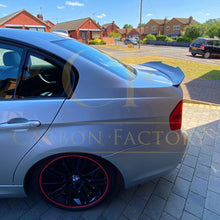 Load image into Gallery viewer, PSM Style Pre-Preg Carbon Fibre Boot Spoiler for BMW 3 Series E90 Saloon inc M3 07-13
