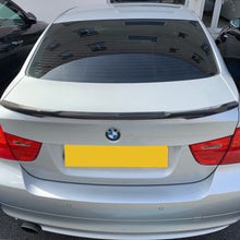 Load image into Gallery viewer, V Style Pre-Preg Carbon Fibre Boot Spoiler for BMW 3 Series E90 Saloon inc M3 07-13