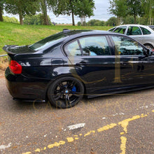 Load image into Gallery viewer, V Style Pre-Preg Carbon Fibre Boot Spoiler for BMW 3 Series E90 Saloon inc M3 07-13