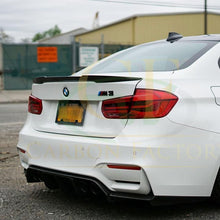 Load image into Gallery viewer, V Style Pre-Preg Carbon Fibre Boot Spoiler for BMW 3 Series F30 F80 Saloon inc M3 13-18