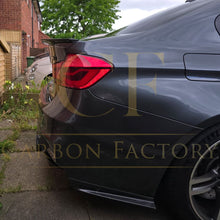 Load image into Gallery viewer, V Style Pre-Preg Carbon Fibre Boot Spoiler for BMW 3 Series F30 F80 Saloon inc M3 13-18