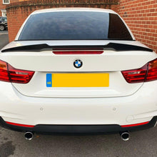 Load image into Gallery viewer, V Style Pre-Preg Carbon Fibre Boot Spoiler for BMW 4 Series F33 Convertible inc F83 M4 14-20