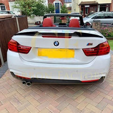 Load image into Gallery viewer, V Style Pre-Preg Carbon Fibre Boot Spoiler for BMW 4 Series F33 Convertible inc F83 M4 14-20
