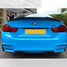 Load image into Gallery viewer, V Style Pre-Preg Carbon Fibre Boot Spoiler for BMW F82 M4 Coupe 14-20