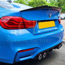 Load image into Gallery viewer, V Style Pre-Preg Carbon Fibre Boot Spoiler for BMW F82 M4 Coupe 14-20