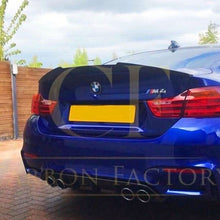 Load image into Gallery viewer, V Style Pre-Preg Carbon Fibre Boot Spoiler for BMW F82 M4 Coupe 14-20