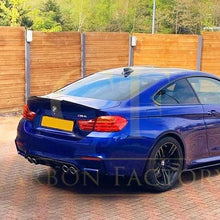 Load image into Gallery viewer, V Style Pre-Preg Carbon Fibre Boot Spoiler for BMW F82 M4 Coupe 14-20