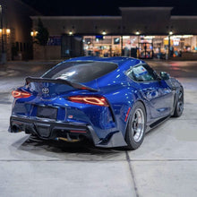 Load image into Gallery viewer, V Style Pre-Preg Carbon Fibre Rear Spoiler for Toyota A90 Supra 19-Present