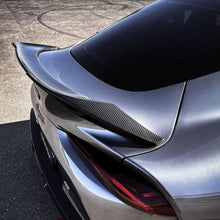Load image into Gallery viewer, V Style Pre-Preg Carbon Fibre Rear Spoiler for Toyota A90 Supra 19-Present