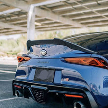 Load image into Gallery viewer, V Style Pre-Preg Carbon Fibre Rear Spoiler for Toyota A90 Supra 19-Present