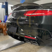 Load image into Gallery viewer, VS Style Pre-Preg Carbon Fibre Boot Spoiler for Mercedes Benz W222 S Class Coupe 14-20
