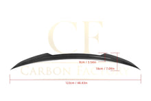 Load image into Gallery viewer, X Style Pre-Preg Carbon Fibre Boot Spoiler for Mercedes Benz C218 CLS 14-18