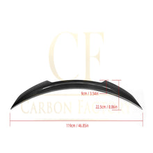 Load image into Gallery viewer, X Style Pre-Preg Carbon Fibre Boot Spoiler for Mercedes Benz C257 CLS Saloon 20-Present