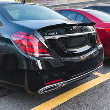 Load image into Gallery viewer, X Style Pre-Preg Carbon Fibre Boot Spoiler for Mercedes Benz W222 S Class Saloon 14-20