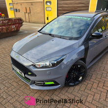 Load image into Gallery viewer, Mk3.5 Focus Bonnet Bulge Stripe Decal