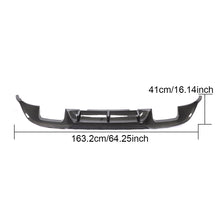 Load image into Gallery viewer, P Style Carbon Fibre Rear Diffuser for VW Golf MK7.5 GTI 17-20