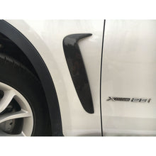 Load image into Gallery viewer, Carbon Fibre Side Fender Trims for BMW F16 X6 14-18