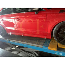 Load image into Gallery viewer, V Style Carbon Fibre Side Skirts for Audi S3 Saloon 13-19