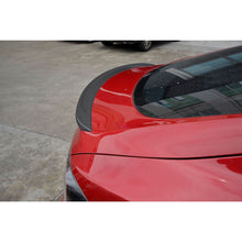 Load image into Gallery viewer, Performance Style Matt Carbon Fibre Boot Spoiler for Tesla Model S 13-Present