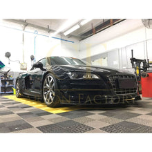 Load image into Gallery viewer, V Style Carbon Fibre Front Splitter for Audi R8 Gen 1 08-14