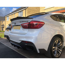 Load image into Gallery viewer, MP Style Carbon Fibre Rear Diffuser for BMW F16 X6 14-18