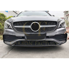 Load image into Gallery viewer, AMG Style Carbon Fibre Front Splitter for Mercedes Benz W117 CLA 16-19