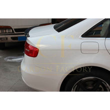 Load image into Gallery viewer, P Style Carbon Fibre Boot Spoiler for Audi A4 B8 08-12