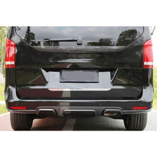 Load image into Gallery viewer, Brabus Style Carbon Fibre Rear Diffuser for Mercedes Benz W447 Vito 16-18