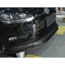 Load image into Gallery viewer, OZ Style Carbon Fibre Front Splitter for VW Golf MK7 R 14-17