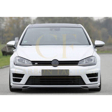 Load image into Gallery viewer, RG Style Carbon Fibre Front Splitter for VW Golf MK7 R 14-17