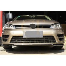 Load image into Gallery viewer, RG Style Carbon Fibre Front Splitter for VW Golf MK7 R 14-17