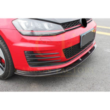 Load image into Gallery viewer, CF Style Carbon Fibre Front Splitter for VW Golf MK7 GTI 14-17