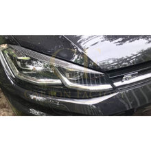Load image into Gallery viewer, Carbon Fibre Headlight Trims for VW Golf MK7 inc GTI & R 14-17