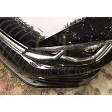 Load image into Gallery viewer, Carbon Fibre Headlight Trims for VW Golf MK7 inc GTI & R 14-17