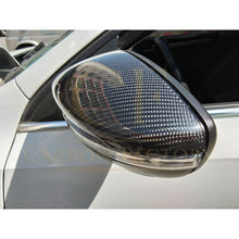 Load image into Gallery viewer, Scirocco Style Carbon Fibre Replacement Mirror Covers for VW Passat B7 10-14