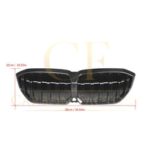 Load image into Gallery viewer, Double Slat Pre-Preg Carbon Fibre Front Grille for BMW i3 23-25