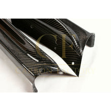 Load image into Gallery viewer, Carbon Fibre Front Bumper Covers for BMW 3 Series E90 Pre-LCI 05-08
