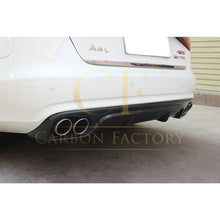 Load image into Gallery viewer, R Style Carbon Fibre Rear Diffuser for Audi A4 B8.5 13-15