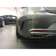 Load image into Gallery viewer, Carbon Fibre Rear Bumper Trims for Mercedes Benz W222 S Class Coupe 14-17