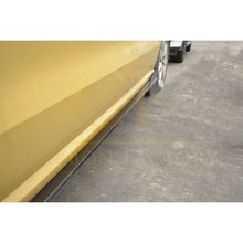 Load image into Gallery viewer, V Style Carbon Fibre Side Skirts for VW Polo MK5 Non GTI 11-16