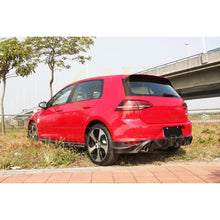Load image into Gallery viewer, CF Style Carbon Fibre Rear Diffuser for VW Golf MK7 GTI GTD 14-17